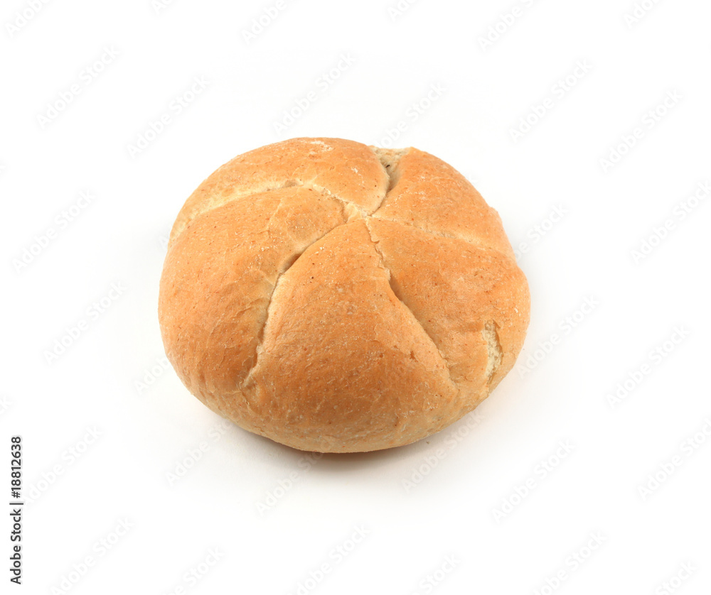 Bread rolls isolated