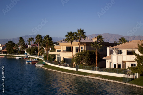 Waterfront houses