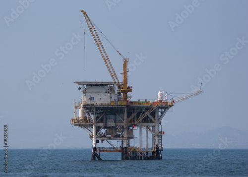 Offshore oil rig