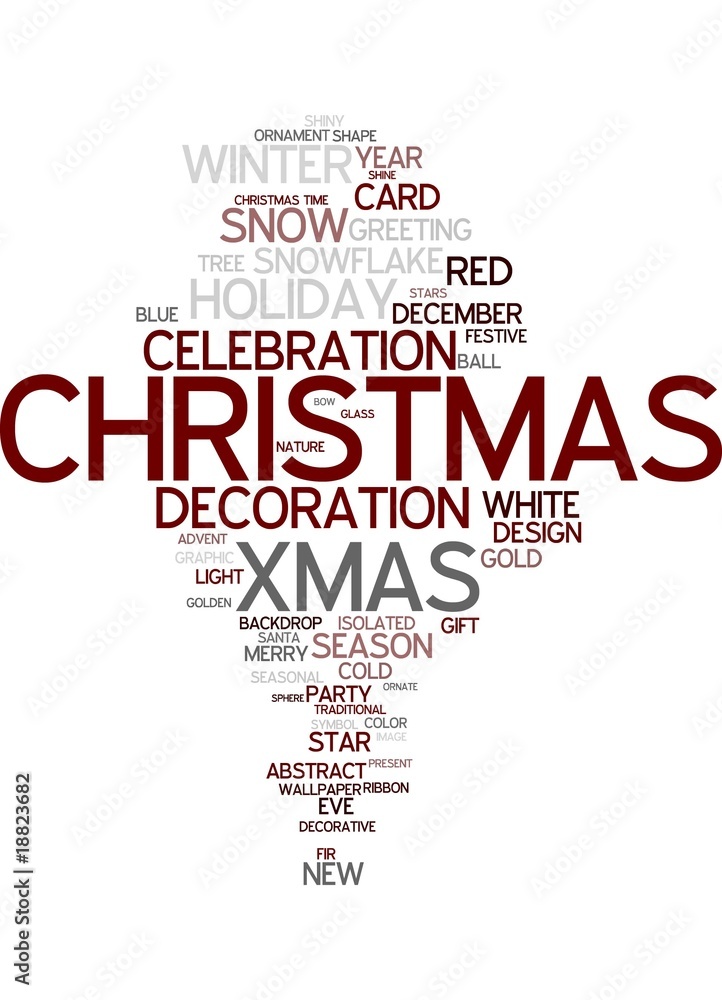 Obraz premium Christmas (Xmaz) - Modern Abstract Wallpaper