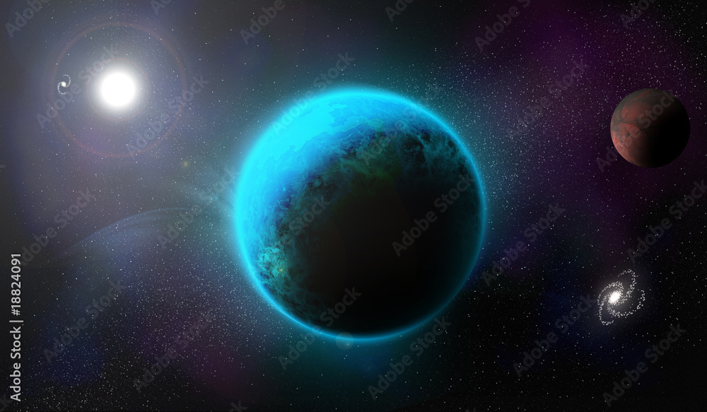 Obraz premium Space view