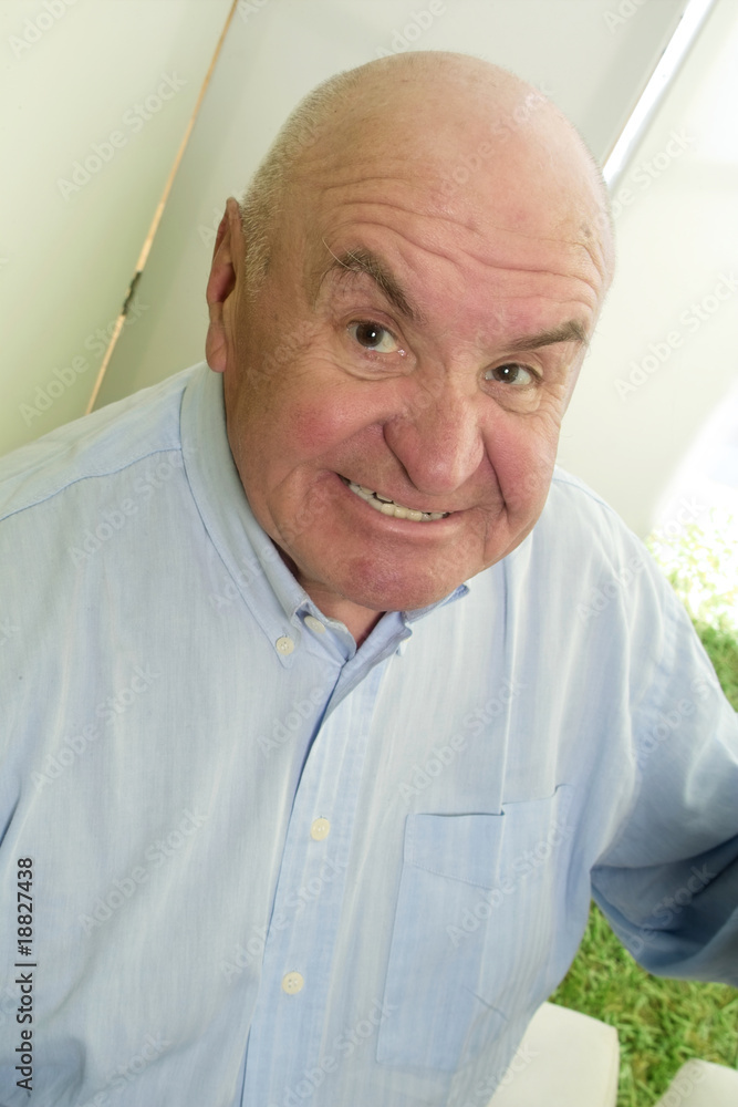 Senior fröhlich Senior fröhlich