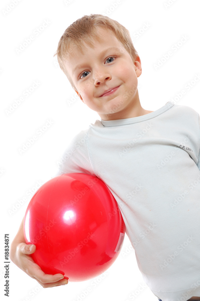boy with a ball boy with a ball
