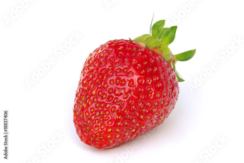 Erdbeere freigestellt - strawberry isolated 01