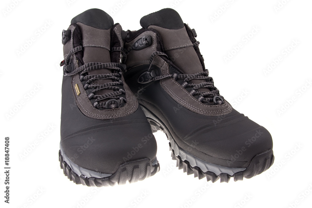 Boots on isolated Boots on isolated
