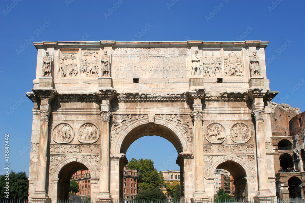 Rome - Constantine triumph arch