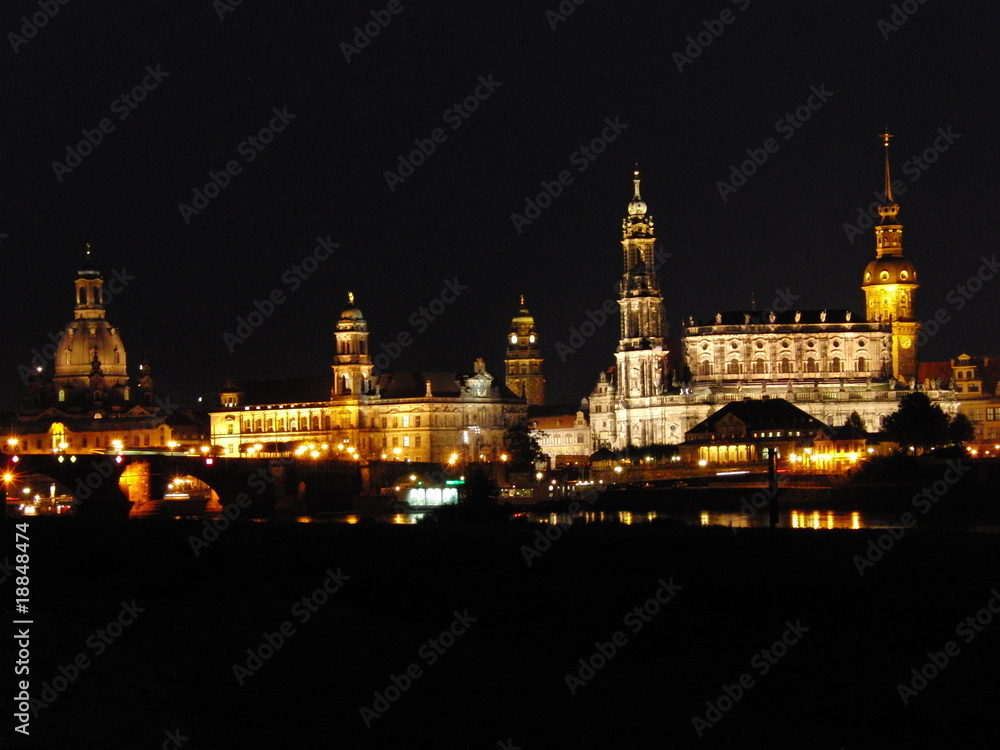 Obraz premium Dresden Elbufer
