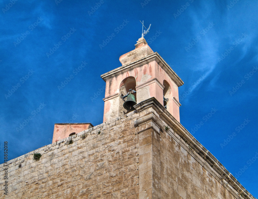 Fototapeta premium St.Maria di Costantinopoli belltower. Giovinazzo. Puglia.