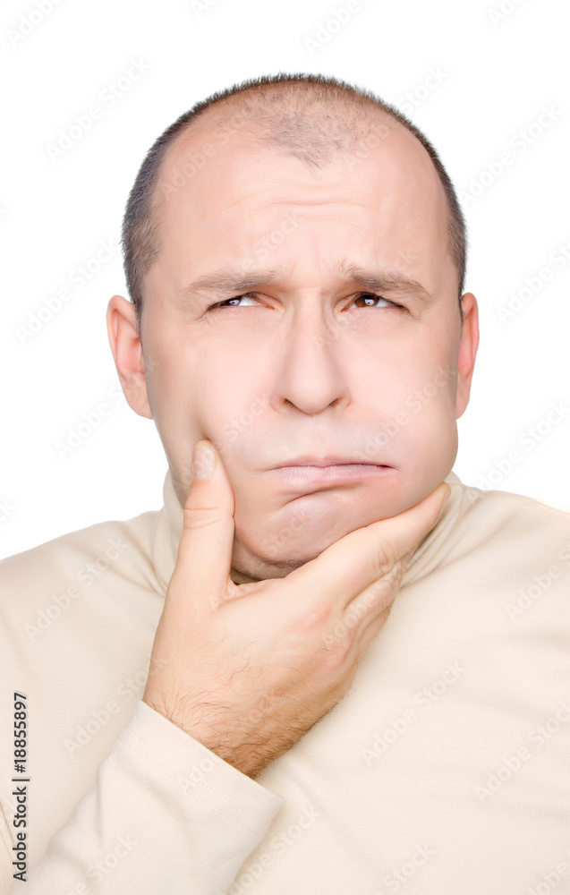 Man with toothache Man with toothache