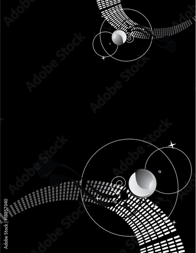 Dark glam abstract background