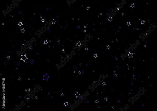 Abstract star field