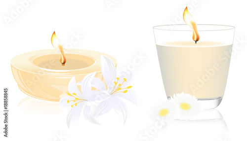 Spa candles