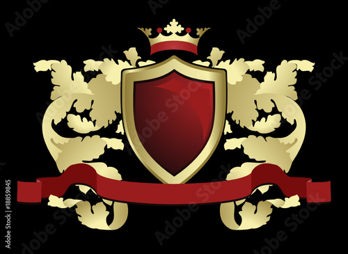 Heraldic shield