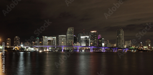 Miami at night