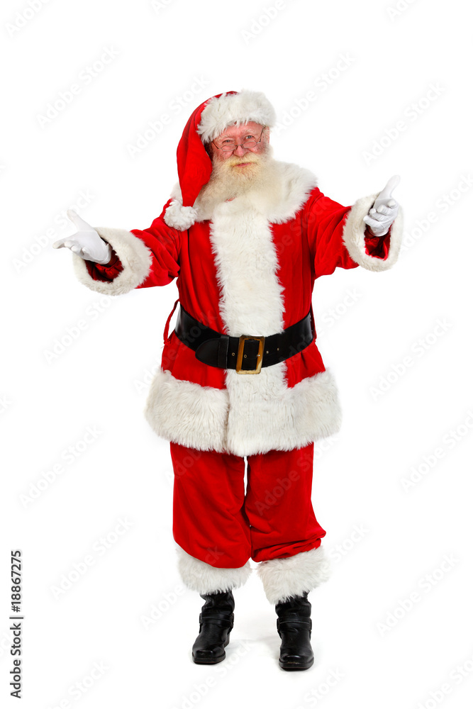Santa welcomes you Santa welcomes you