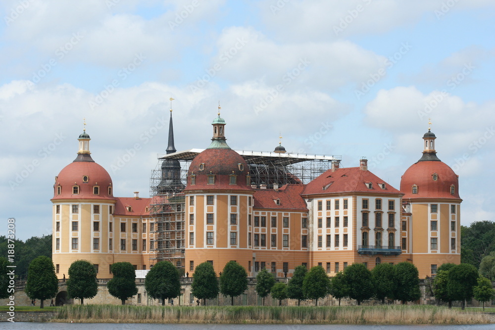A Baroque German Castle, Schloss Moritzburg.