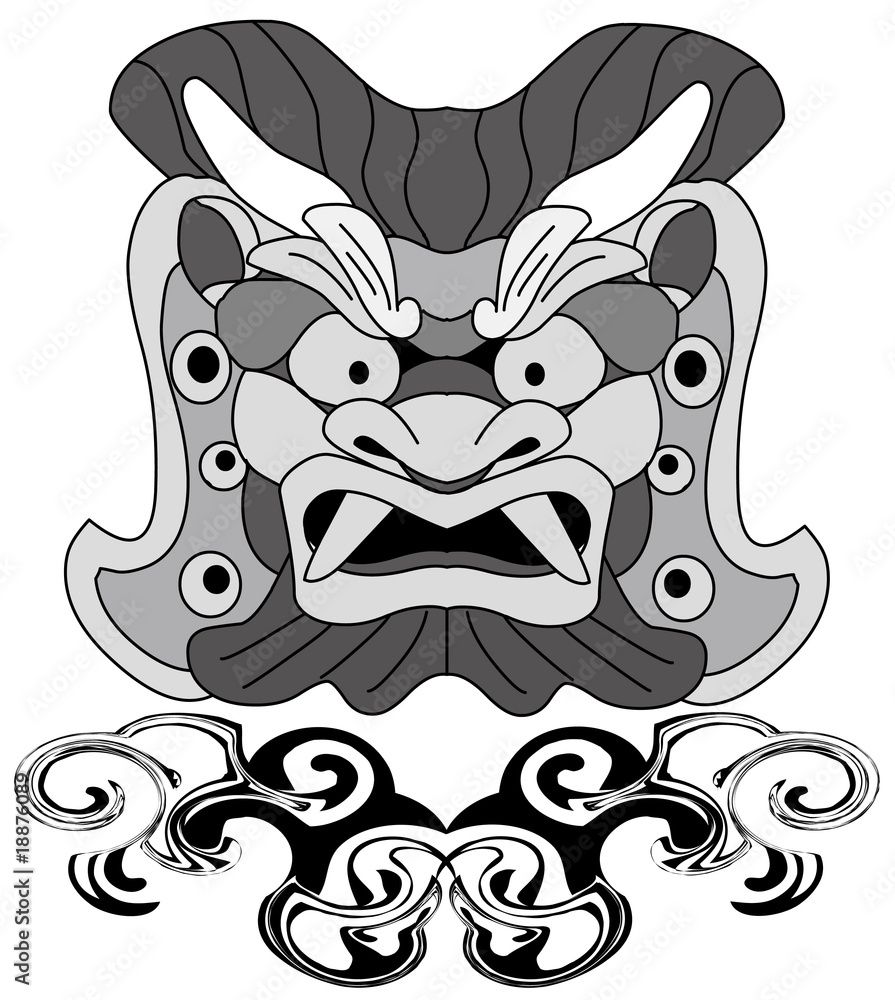 鬼 Stock Vector | Adobe Stock