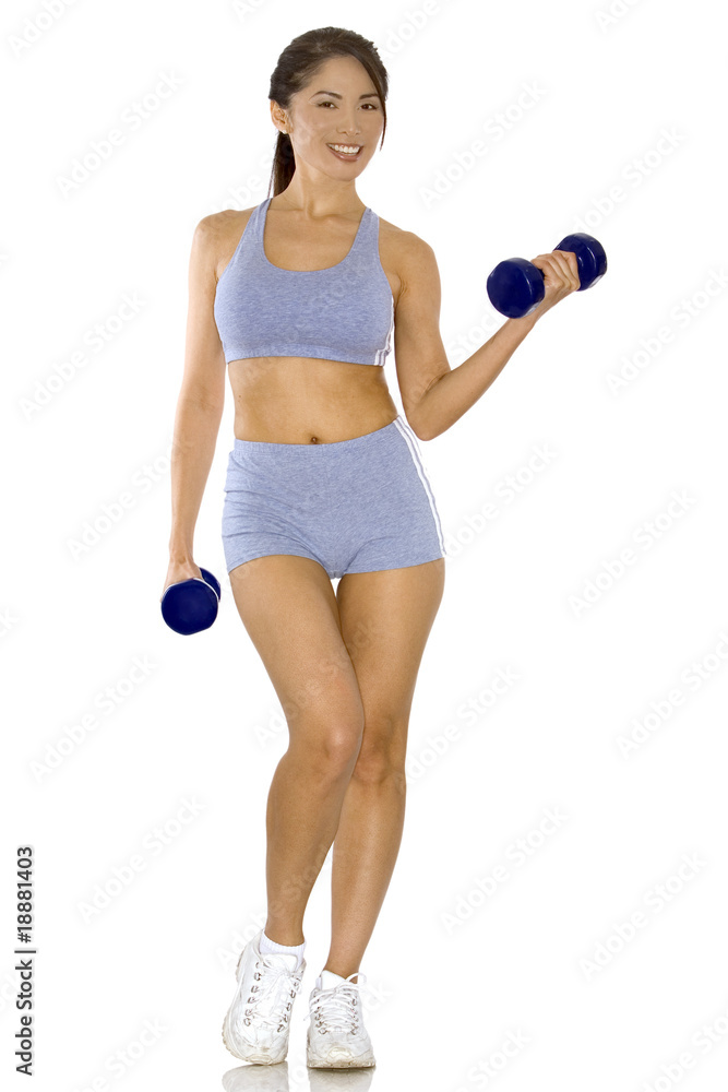Fototapeta premium fitness model