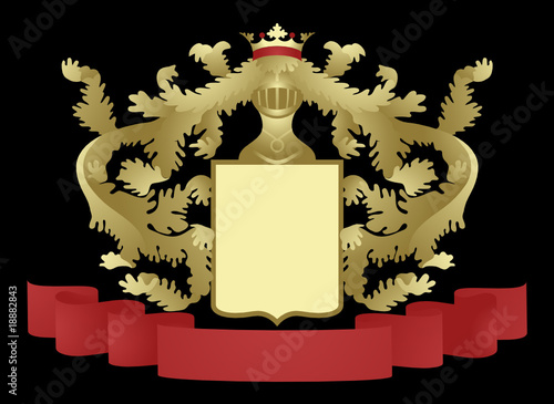 Heraldic shield