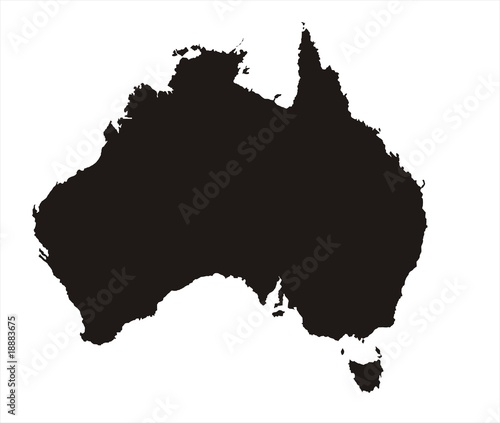 Australia Map photo