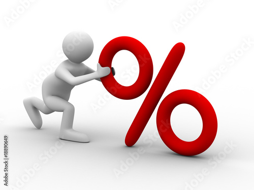 men push percent on white b...