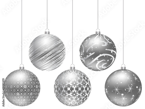 christmas globe vector illustration