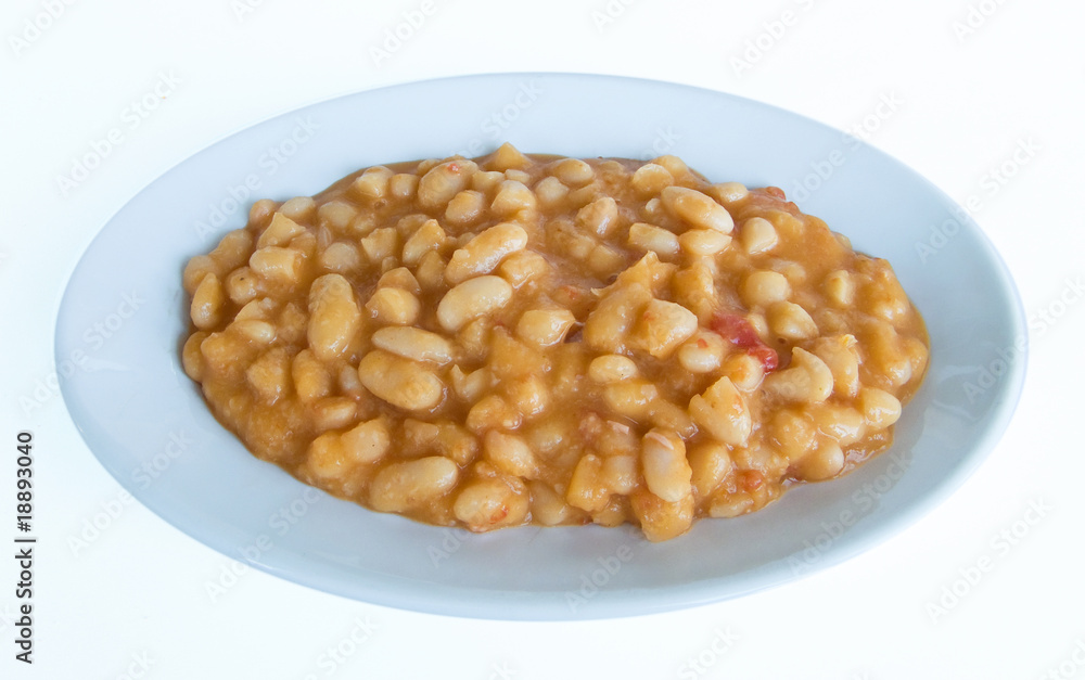 Beans plate Beans plate
