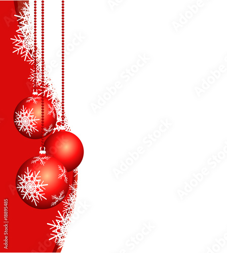 Sfondo natalizio con decorazioni, verticale