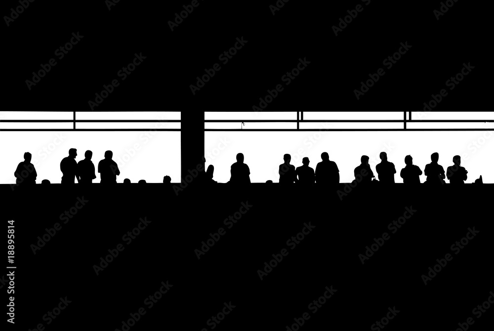 Obraz premium Crowd of people