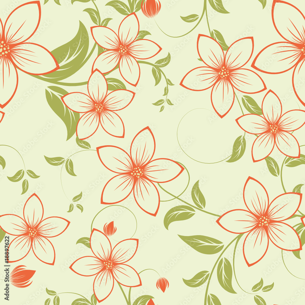 floral seamless pattern floral seamless pattern