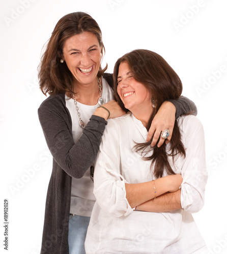 Fun mother daughter relatio...