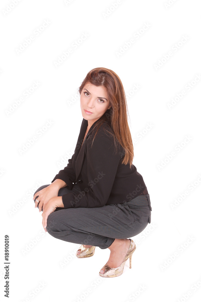 young attractive business woman young attractive business woman