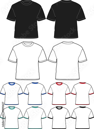 Men's T-shirt Template