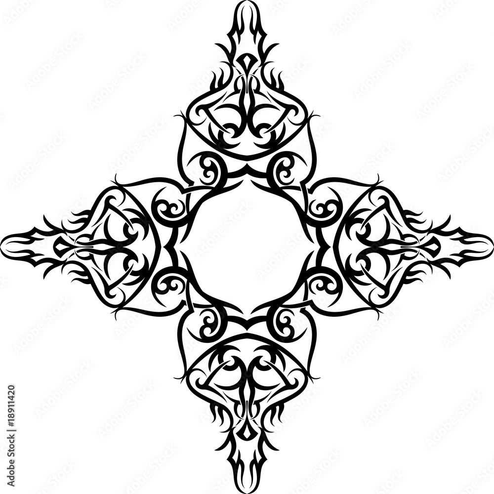 Fototapeta premium tattoo Cross