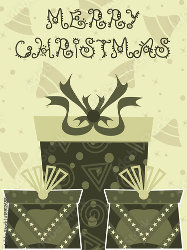 collection of gift with background