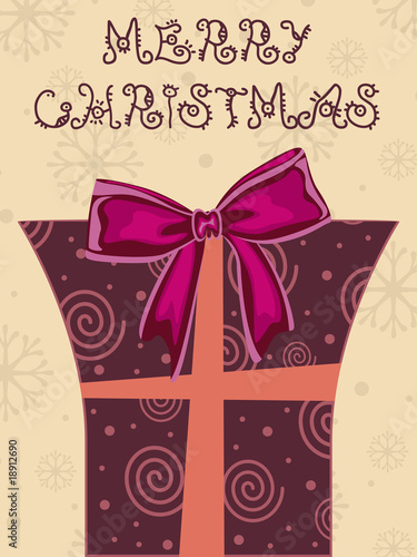 illustration of christmas background