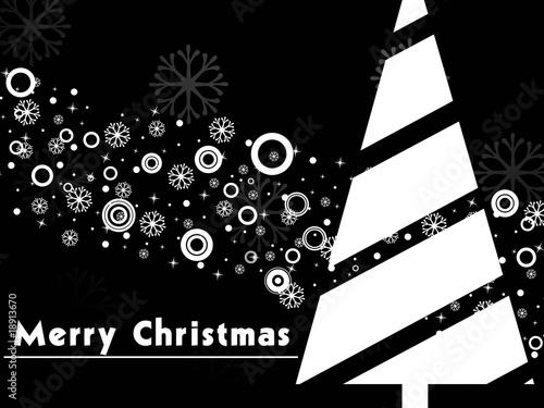 background with xmas tree
