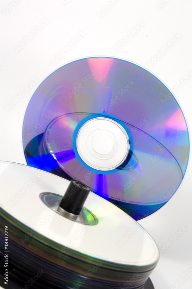 a stack of CD disks a stack of CD disks