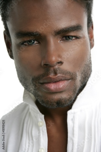 African american young model portrait