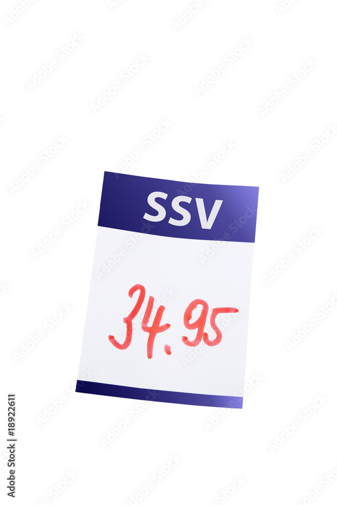 Preisschild Preisschild