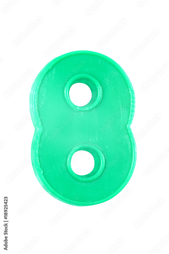plastic number eight plastic number eight