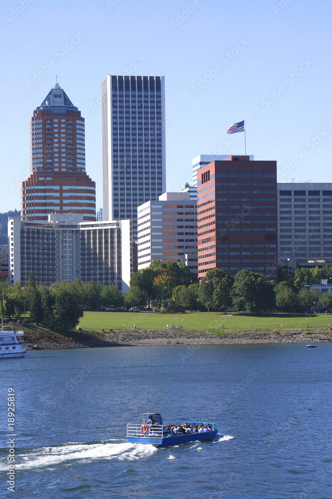 Obraz premium Portland skyline.