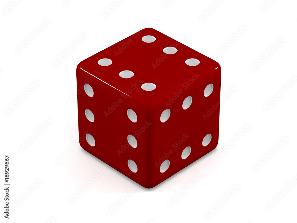 Lucky red dice Lucky red dice