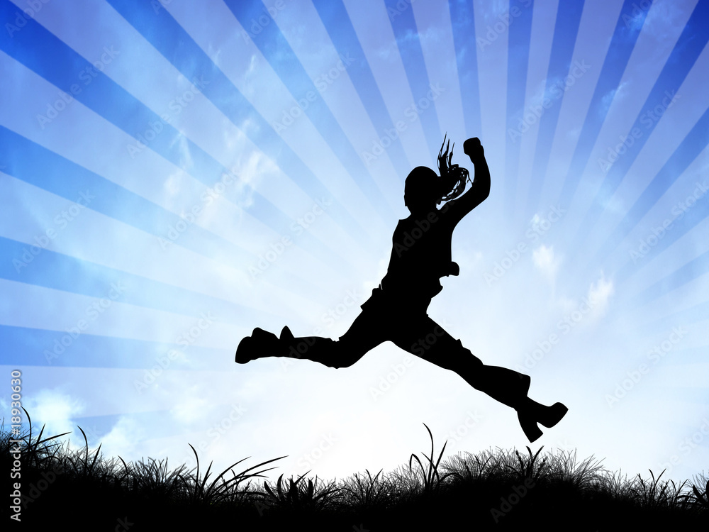 XtravaganT Jumping Person / Feeling Free (Blue Heaven Style)