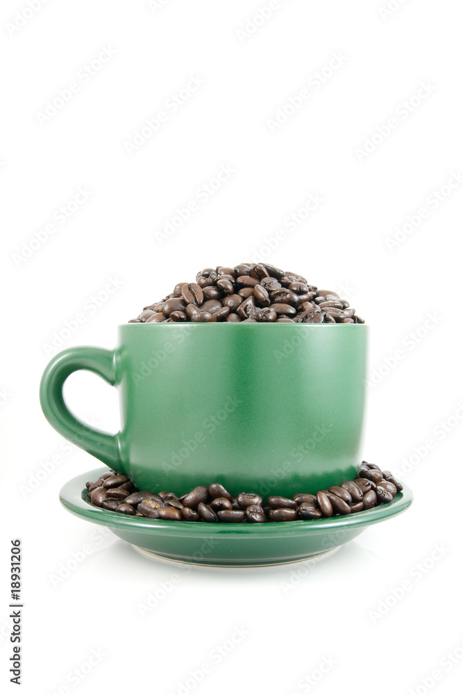 Coffee Cup and beans Coffee Cup and beans