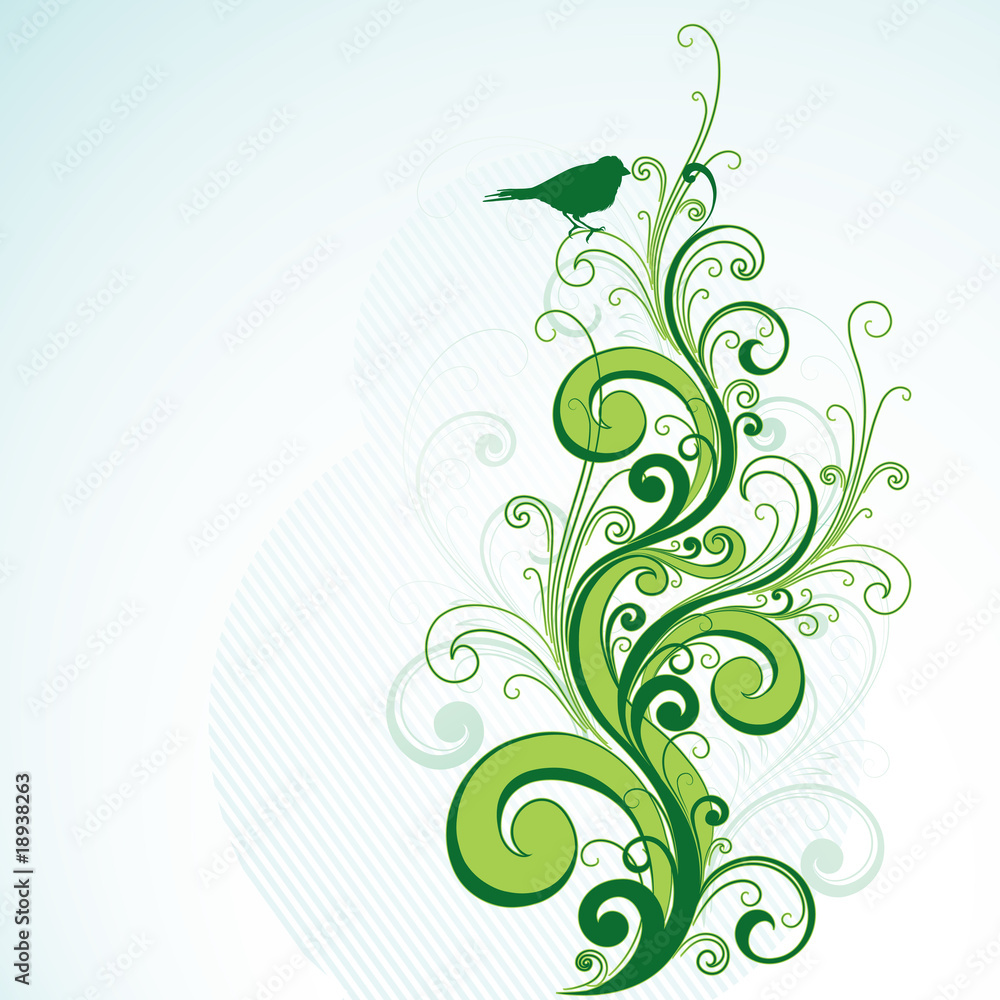 Abstraction with a bird Abstraction with a bird