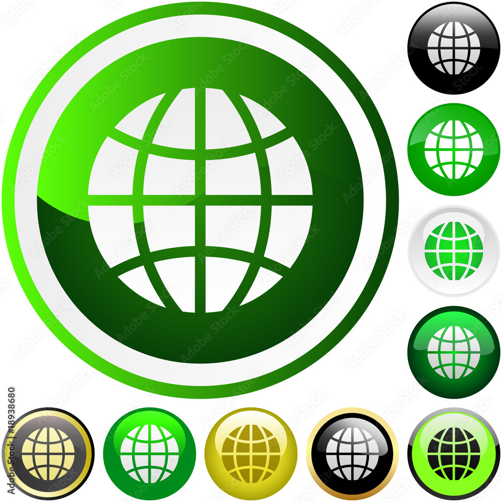 World icon set. Vector collection. World icon set. Vector collection.