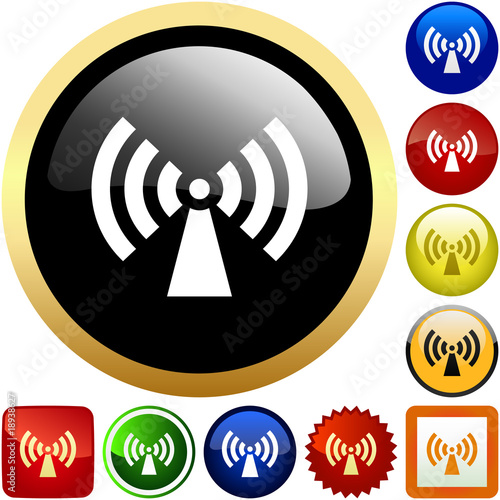 Сommunication buttons . Vector set.
