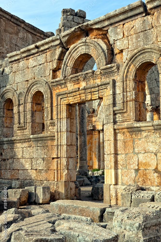 Syria - Church of St. Simeon - Qal'a Sim'an Syria - Church of St. Simeon - Qal'a Sim'an