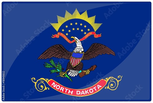 drapeau glassy dakota nord north dakota flag